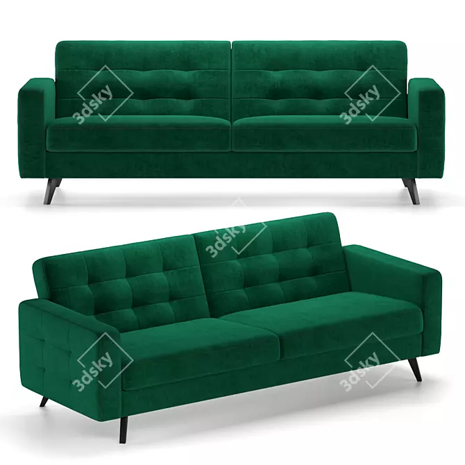 California Sleeper Sofa 3D model image 1