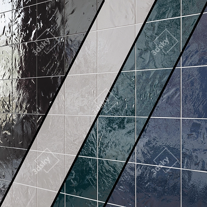 EQUIPE La Riviera Collection: Ceramic Wall Tiles 3D model image 2