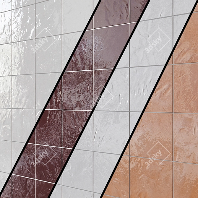 EQUIPE La Riviera Collection: Ceramic Wall Tiles 3D model image 3