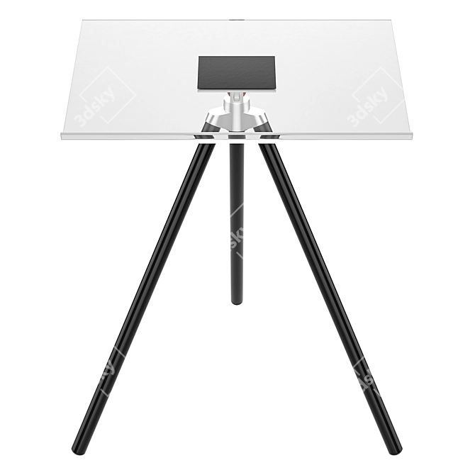 Sumo Tripod for Books: Sleek and Stylish Stand by Taschen 3D model image 1