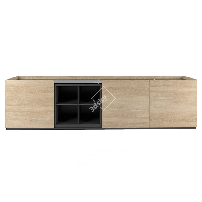 Contemporary TV Stand Pica by Bontempi Casa 3D model image 1