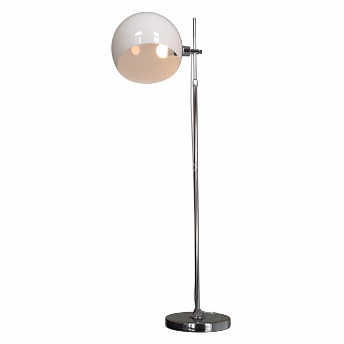 Modern Techno Floor Lamp 3D model image 1
