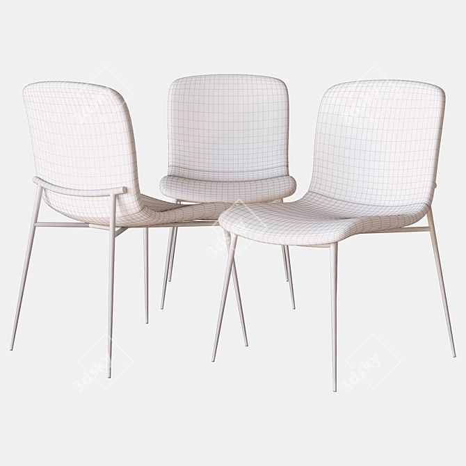 Elegant Love Chair: Calligaris 3D model image 3