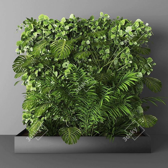 GreenWall 013 | Vertical Garden Solution 3D model image 1