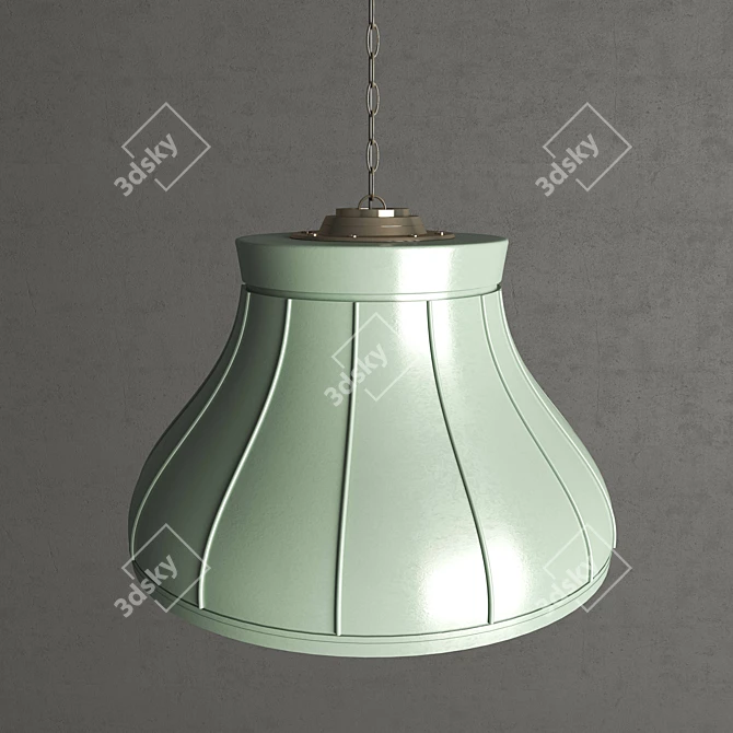 Elegant Glow Lamp 3D model image 1