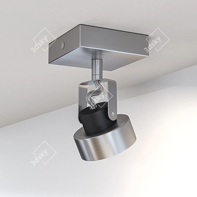 Sleek Poros Spotlight: Illuminate in Style 3D model image 5