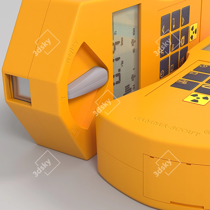 Gamma-Scout Geiger Counter: Accurate Radiation Measurement 3D model image 2