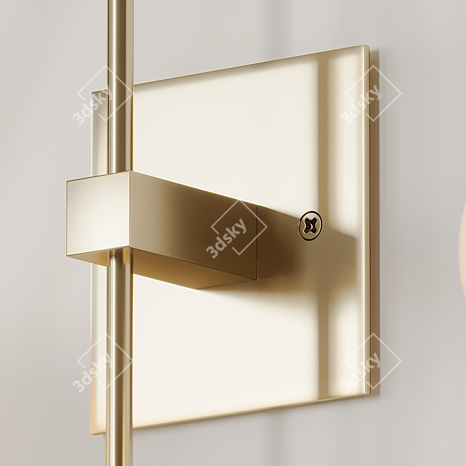 ATELIER DE TROUPE Tempo Sconce: Elegant Wall Lighting 3D model image 3
