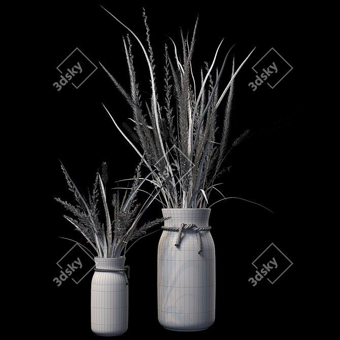 Beautiful Flower Bouquets for 3D Models 3D model image 2