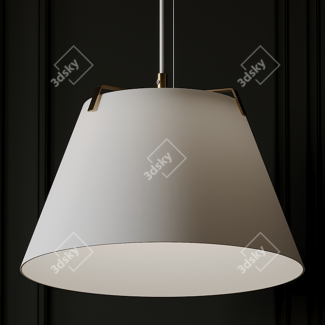 Arctic Grande Pendant Light 3D model image 1