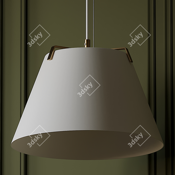 Arctic Grande Pendant Light 3D model image 2