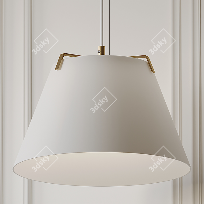 Arctic Grande Pendant Light 3D model image 3