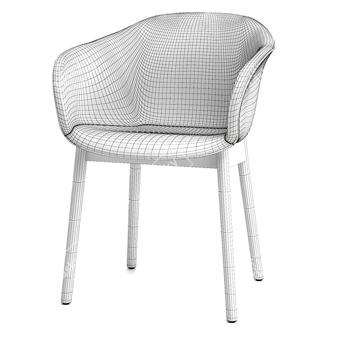 Designer Elefy Chair by Jaime Hayon 3D model image 3