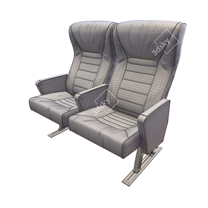 Westmekan Executive Armchair 3D model image 2