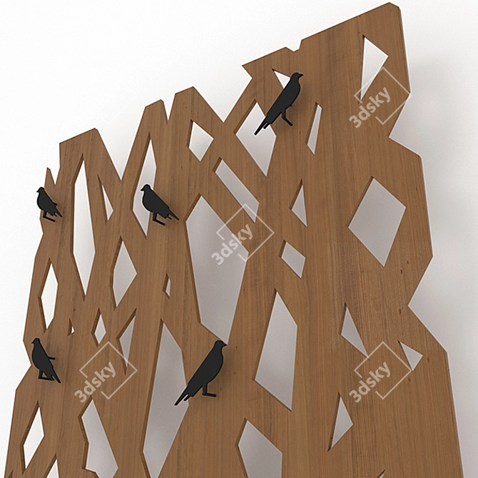 Versatile Tree Hanger 3D model image 1