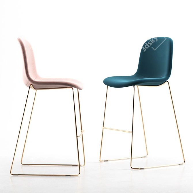 Arrmet Máni Fabric Chair - Sleek and Stylish 3D model image 5