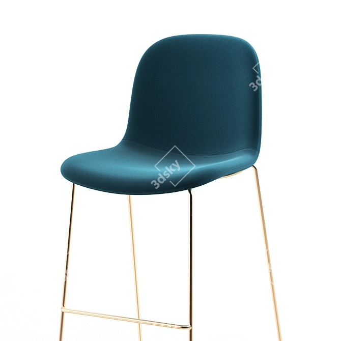 Arrmet Máni Fabric Chair - Sleek and Stylish 3D model image 6