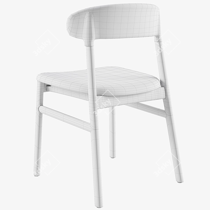 Contemporary Heritage Chair 3D model image 3