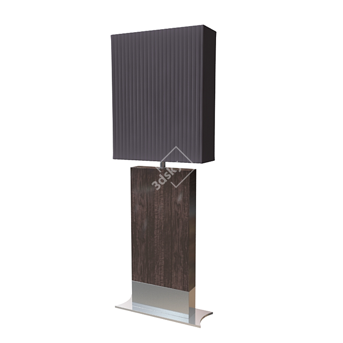 Title: Absolute Art Deco Floor Lamp 3D model image 1