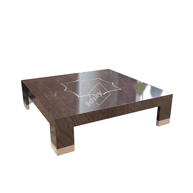 Italian Luxury Coffee Table 3D model image 1