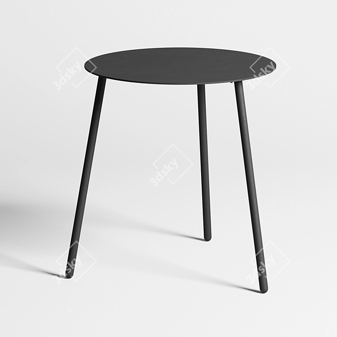 Modern Minimalistic YO Table 3D model image 1