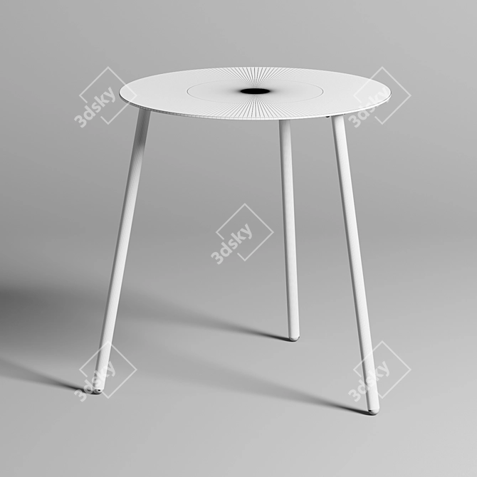 Modern Minimalistic YO Table 3D model image 2