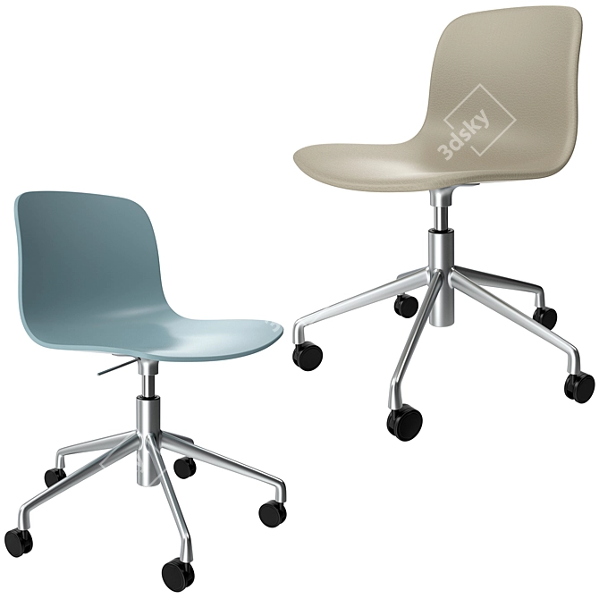 Hay ACC 50-51: Height-Adjustable Chair 3D model image 1