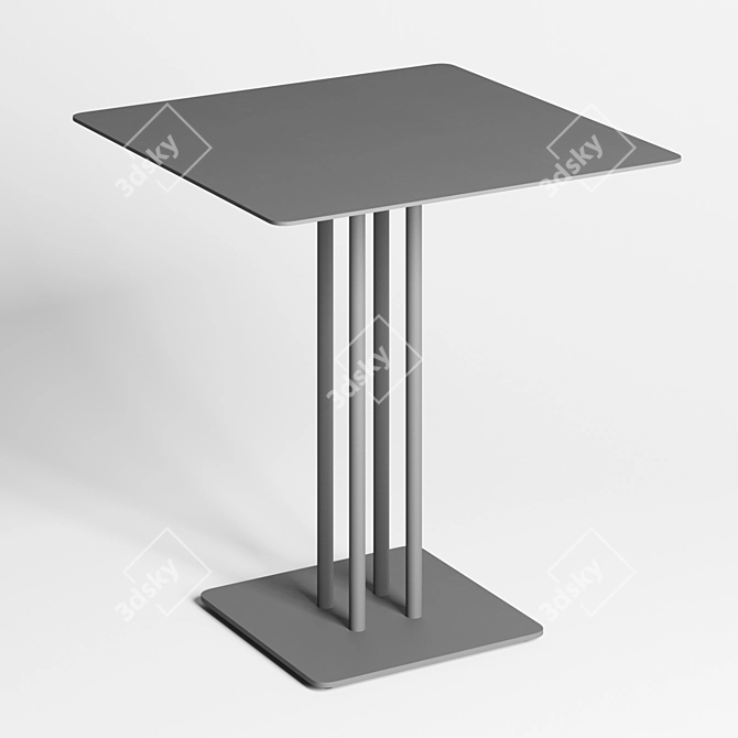 Delo Design Super-Table Square 3D model image 1