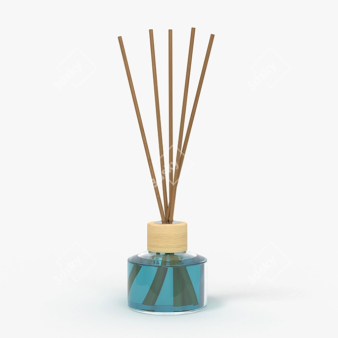 Redefine Your Space: Air Refresher with Stylish Sticks 3D model image 1