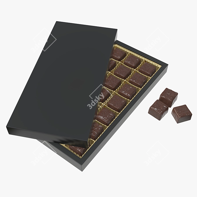 Sweet Treats Chocolate Candy Package 3D model image 1