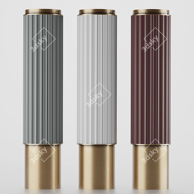 Elegant Decorative Columns: Enhance Your Space 3D model image 1