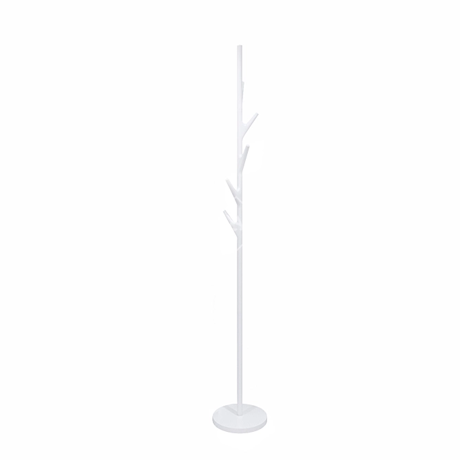 Title: Axor Massaud Hanger - Chrome, White, Black 3D model image 3