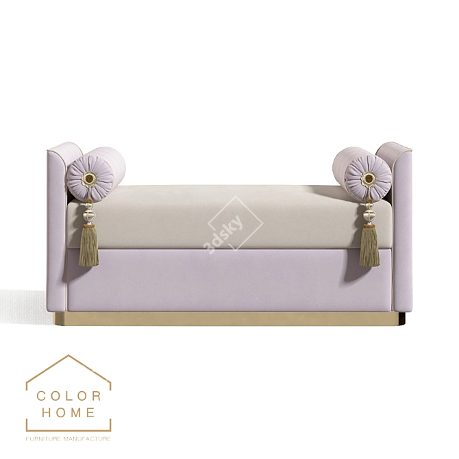 Elegance in Simplicity - The Grace Couch 3D model image 2