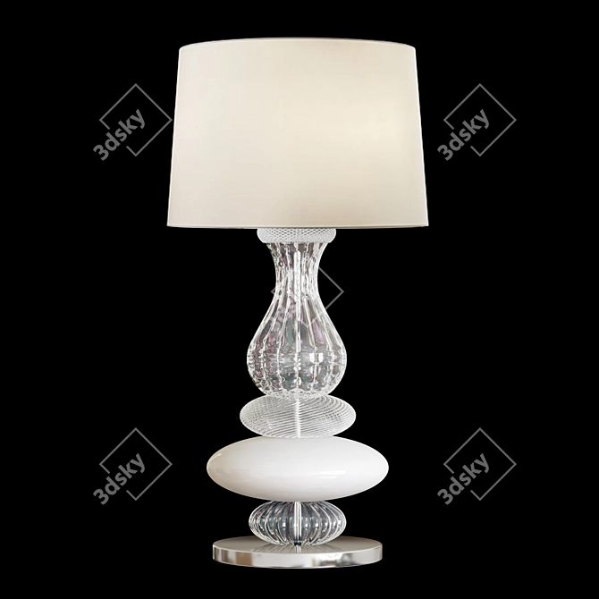 Elegant Pigalle Lamp by Barovier & Toso 3D model image 1