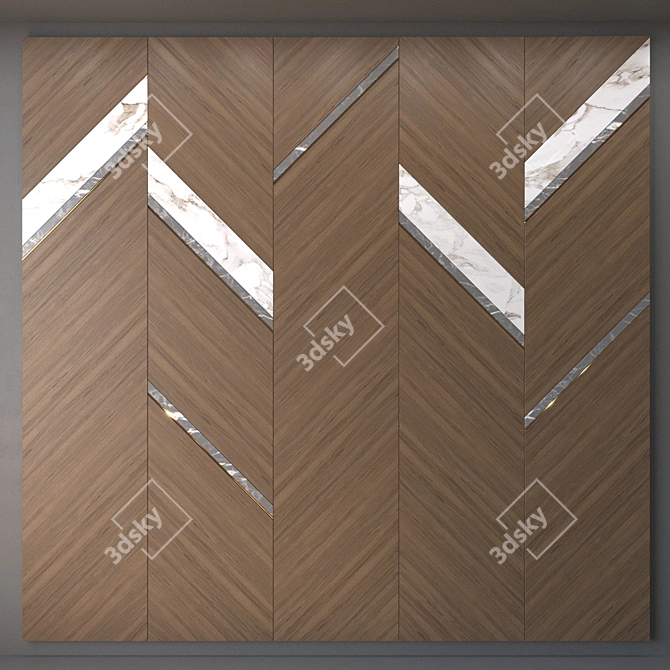 Deco Panel: Perfect for Modern & Classic Interiors 3D model image 1