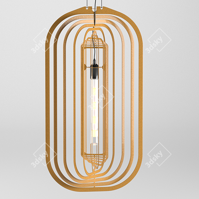 Elegant Soiree Pendant Light - 4075 3D model image 3