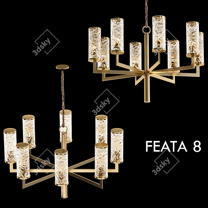 FEATA_8 Chandelier 2013: V-Ray Render 3D model image 1