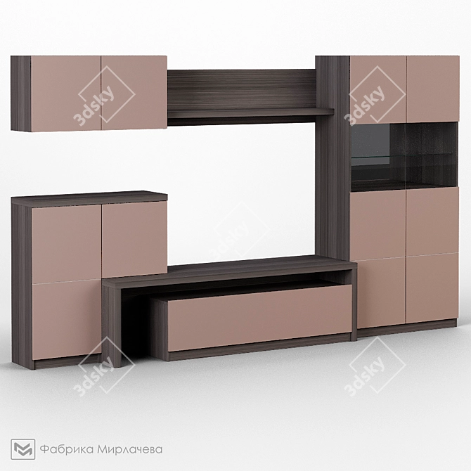 Mirlo Wall System 3D model image 1
