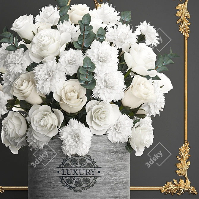 Title suggestion: Spring Blossom Bouquet 3D model image 2