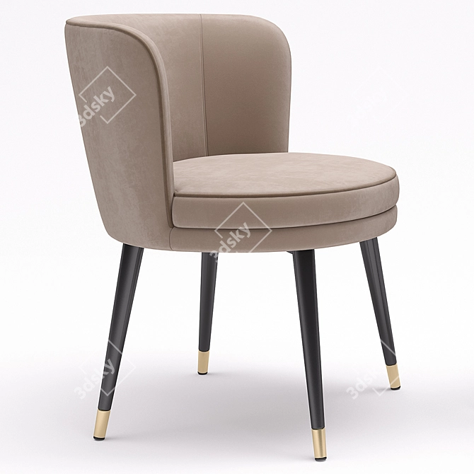 Eichholtz Grenada Dining Chair - Elegant and Stylish 3D model image 7