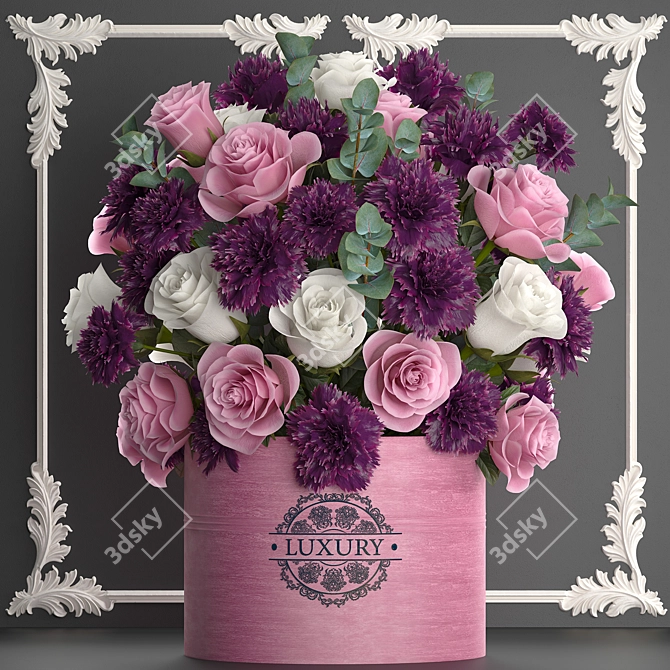 Title: Luxury Spring Bouquet 3D model image 1