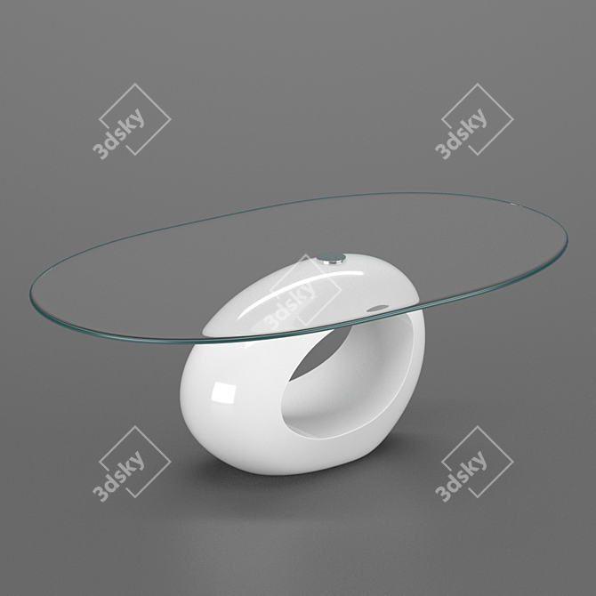 Sleek Orfeo Coffee Table 3D model image 1