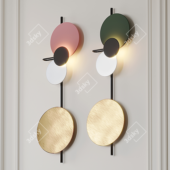 BRITTA Modern Wall Light 3D model image 1