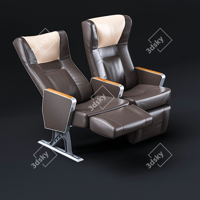 Westmekan Cruise Executive Reclinable Armchair 3D model image 1