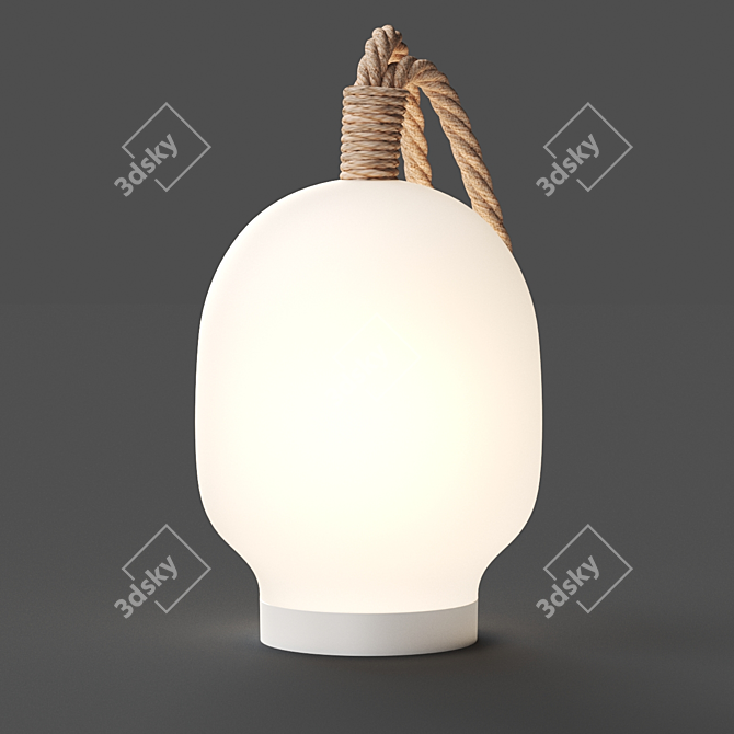 USB-Powered Table Lamp 3D model image 3