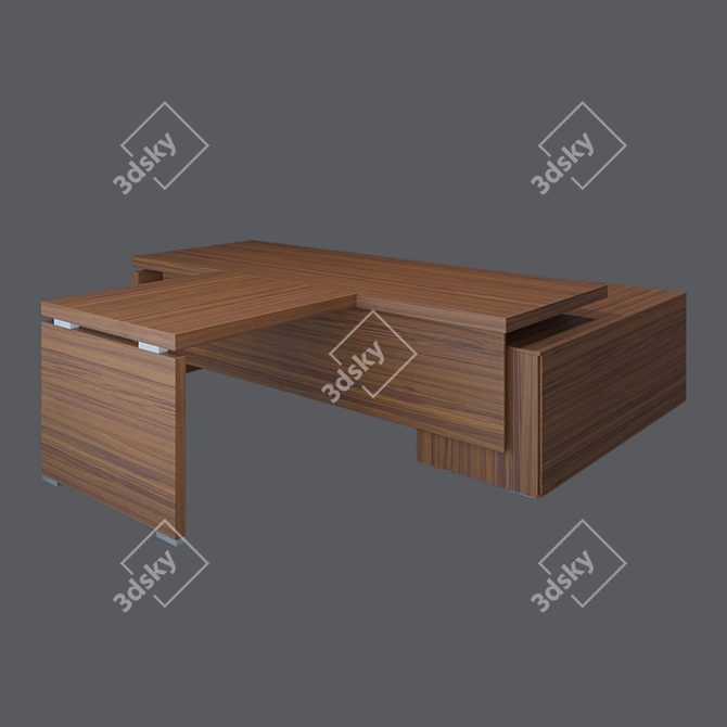 Alea Odeon Executive Table 3D model image 3
