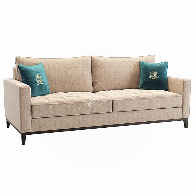 Dantone Liverpool Divan: Elegant Comfort 3D model image 1