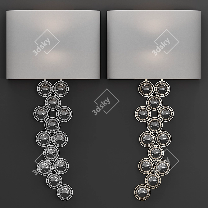 Milazzo Medium Crystal Bra 3D model image 1