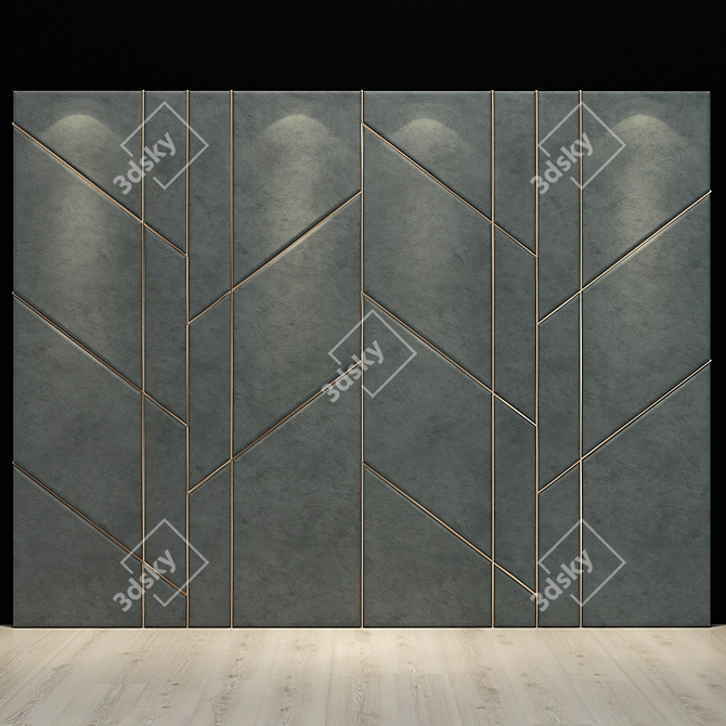 Modern Wall Decor with Style 3D model image 1