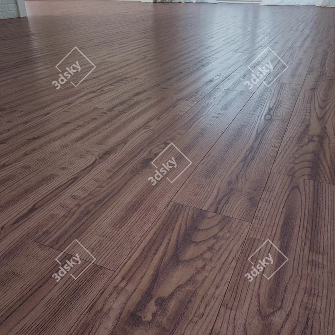 Windsor Oak Wood Flooring 3D model image 1